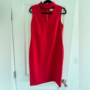 Calvin Klein red dress